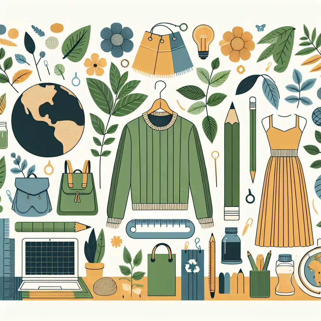 Tendências de moda sustentável: como adotar um estilo ecológico