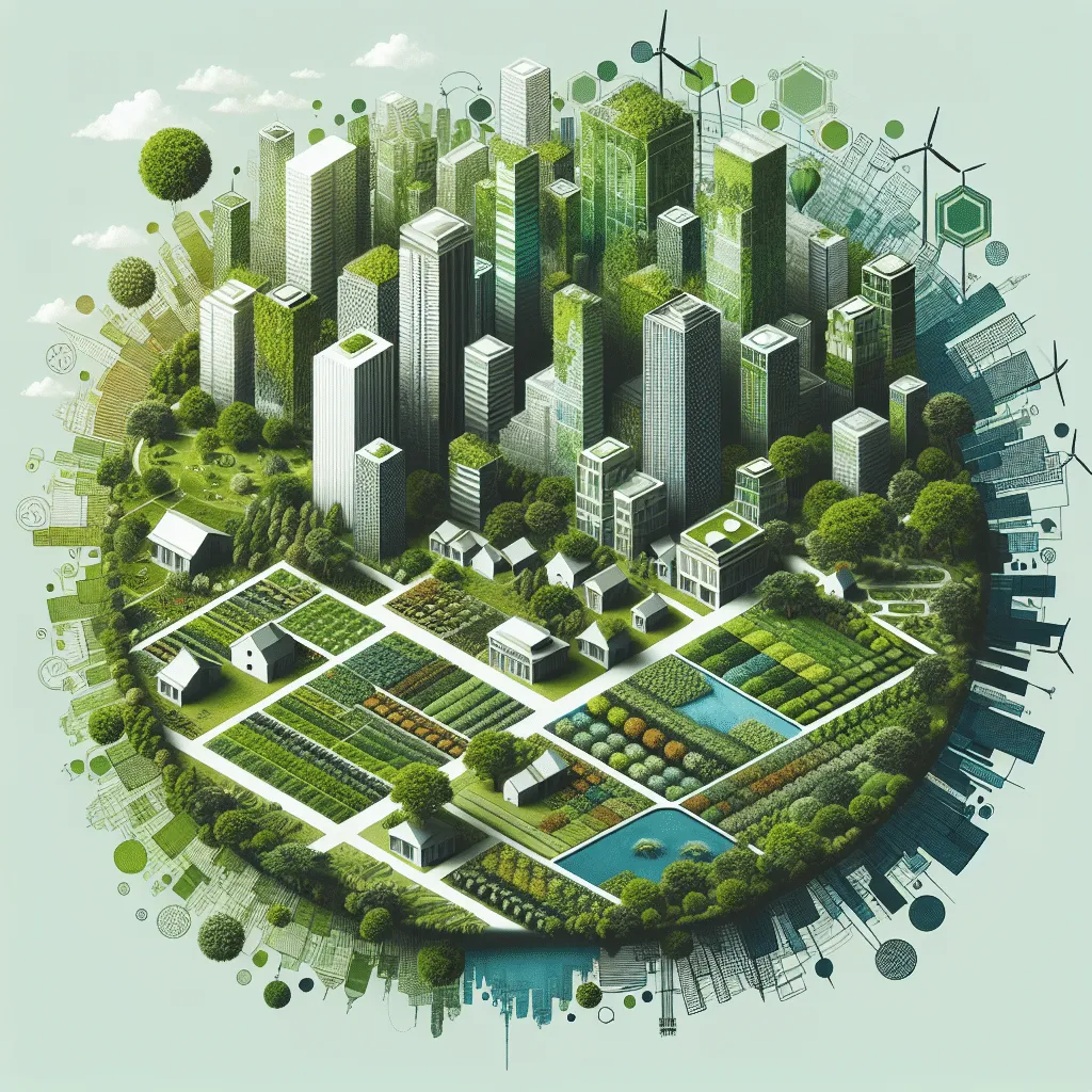 Desenvolvimento urbano verde: soluções sustentáveis para cidades modernas