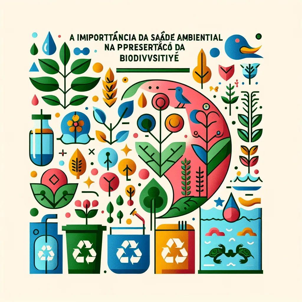 A importância da saúde ambiental na preservação da biodiversidade