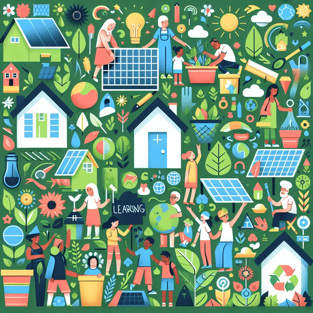 Os benefícios da vida sustentável em comunidade para o meio ambiente e para os moradores