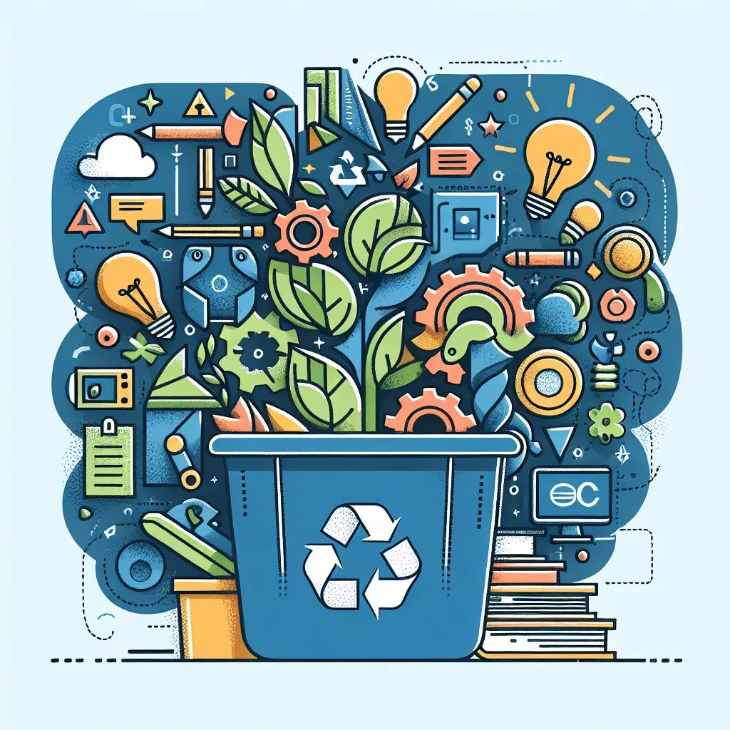 Reciclagem inovadora: soluções criativas para lidar com resíduos