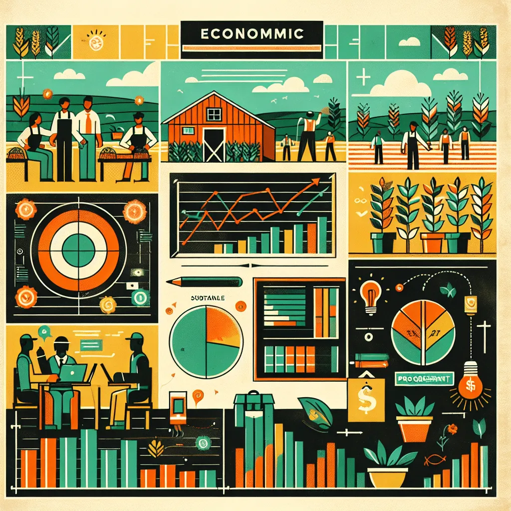 Benefícios econômicos da agricultura sustentável para os agricultores