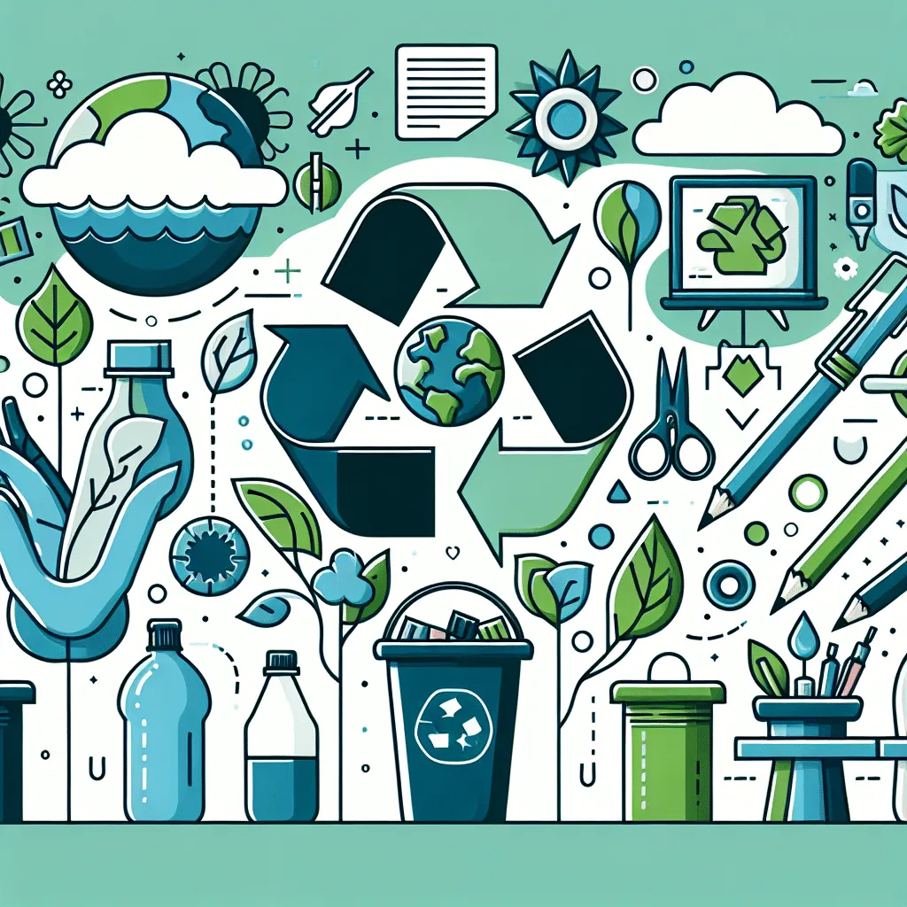 Soluções sustentáveis para combater a poluição plástica