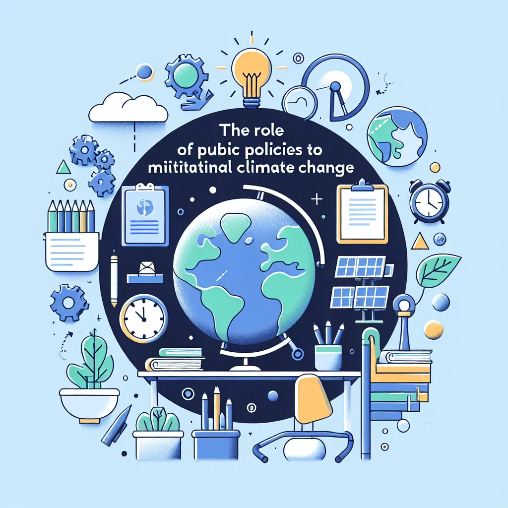 O Papel das Políticas Públicas na Mitigação das Mudanças Climáticas Globais
