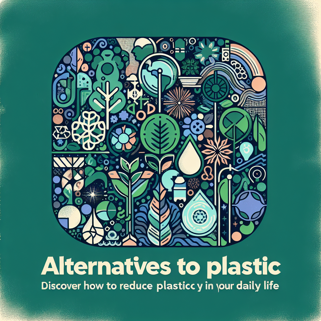 Alternativas ao plástico: Descubra como reduzir o uso de plástico em sua vida diária