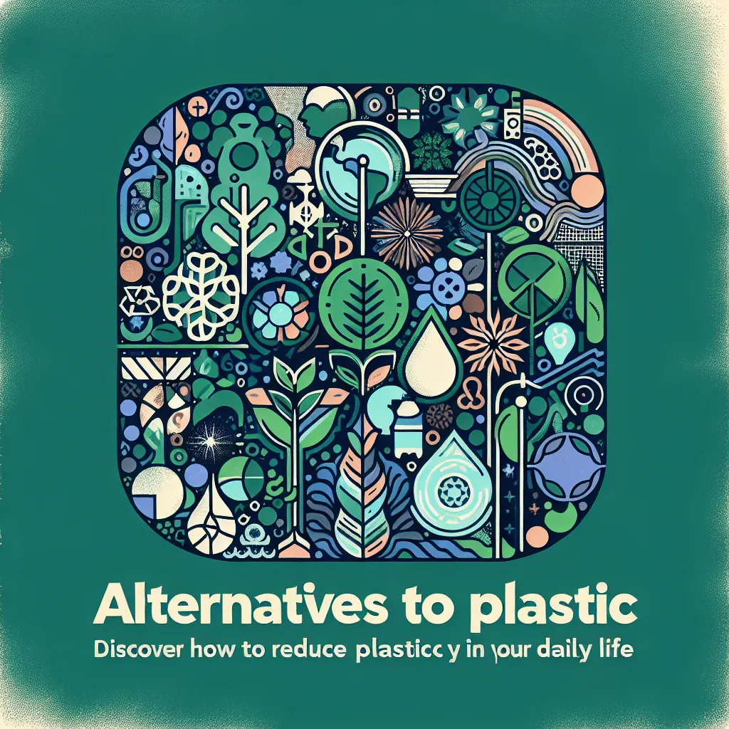 Alternativas ao plástico: Descubra como reduzir o uso de plástico em sua vida diária