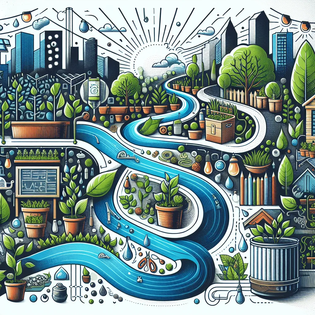 Como criar um jardim sustentável em áreas urbanas