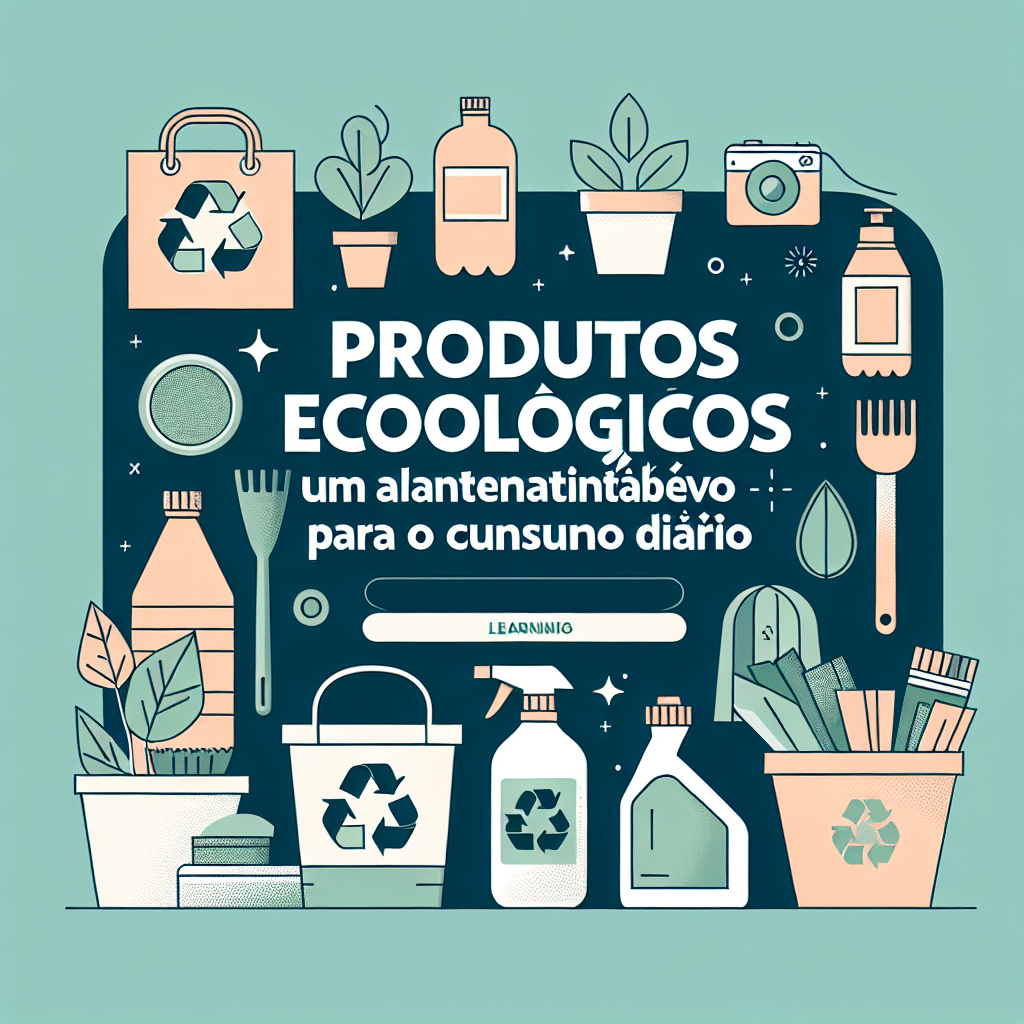 Produtos Ecológicos: Uma Alternativa Sustentável para o Consumo Diário