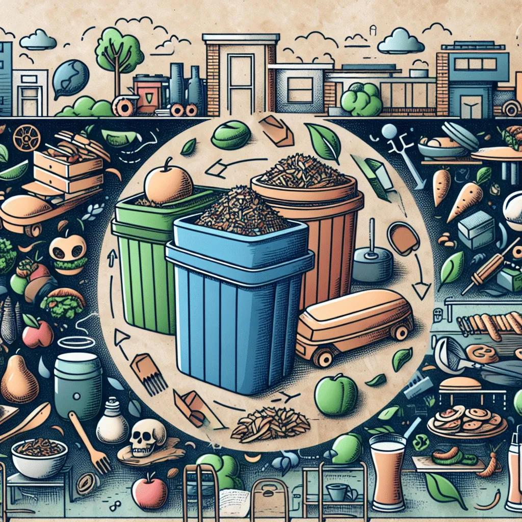 A importância da compostagem na gestão de resíduos de alimentos em restaurantes e estabelecimentos comerciais