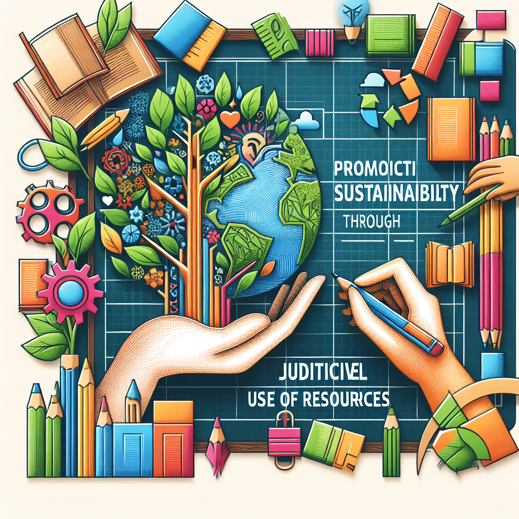 Estratégias para promover a sustentabilidade através do uso consciente de recursos