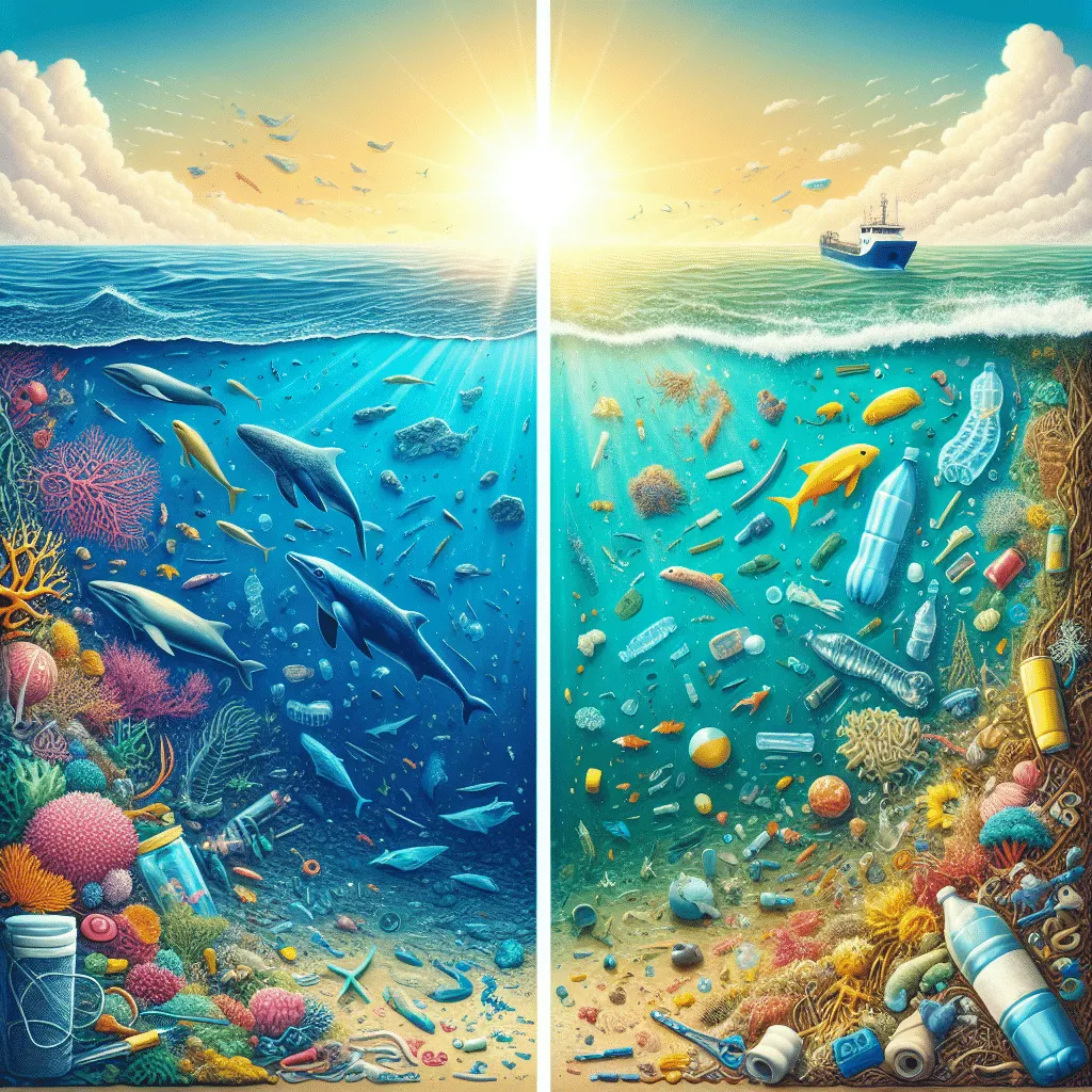 Os impactos da poluição plástica na vida marinha e alternativas para soluções