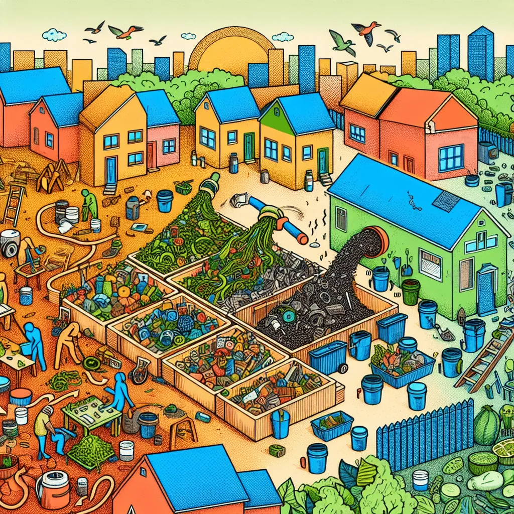 Compostagem comunitária: uma alternativa para a gestão de resíduos em bairros e comunidades