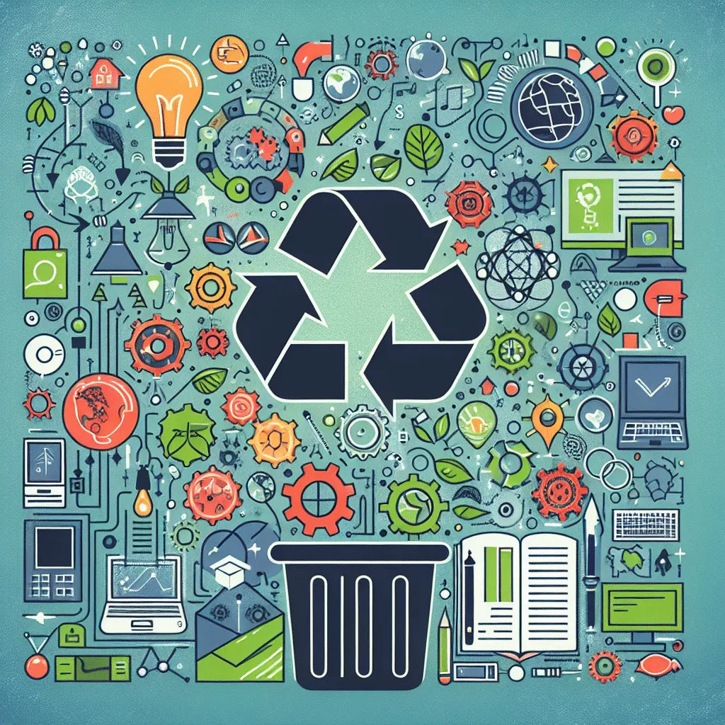 Inovação em reciclagem: soluções criativas para um mundo mais sustentável