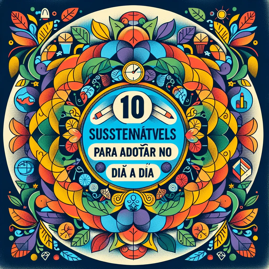 10 atitudes sustentáveis para adotar no dia a dia