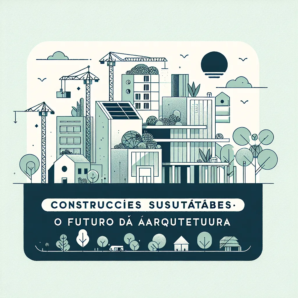 Construções sustentáveis: o futuro da arquitetura ecológica