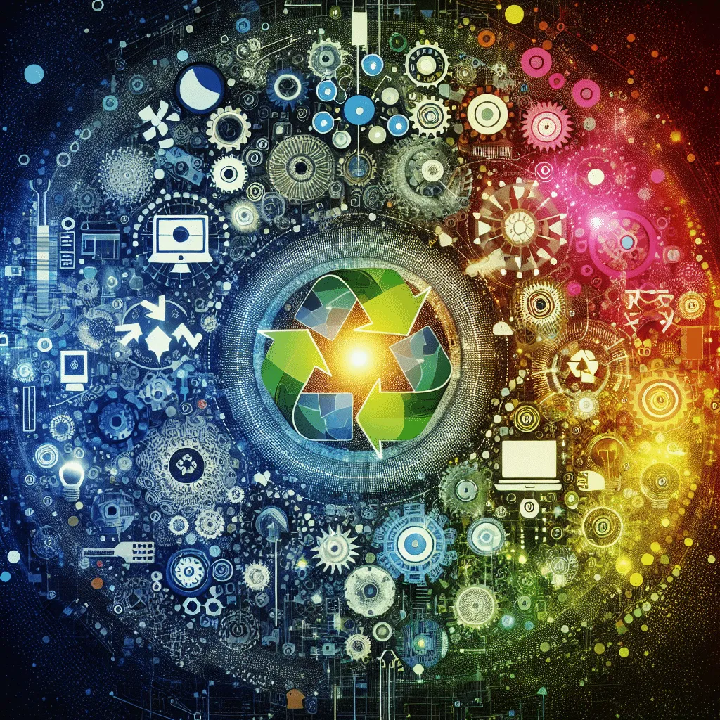 O potencial da tecnologia na reciclagem: como a inovação está revolucionando o setor