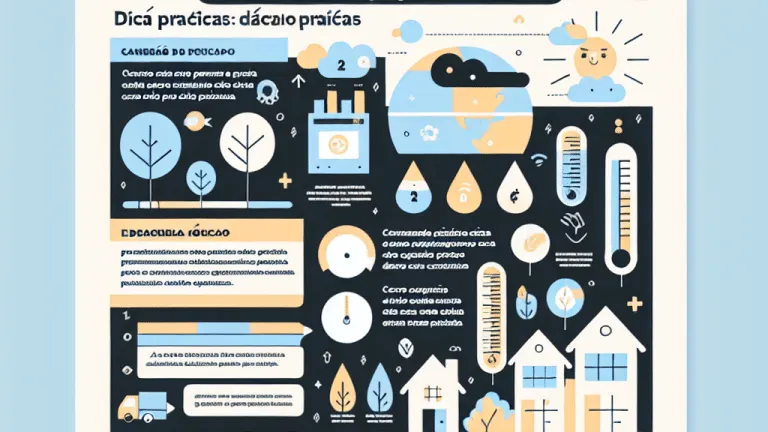Como Reduzir sua Pegada de Carbono: Dicas Práticas