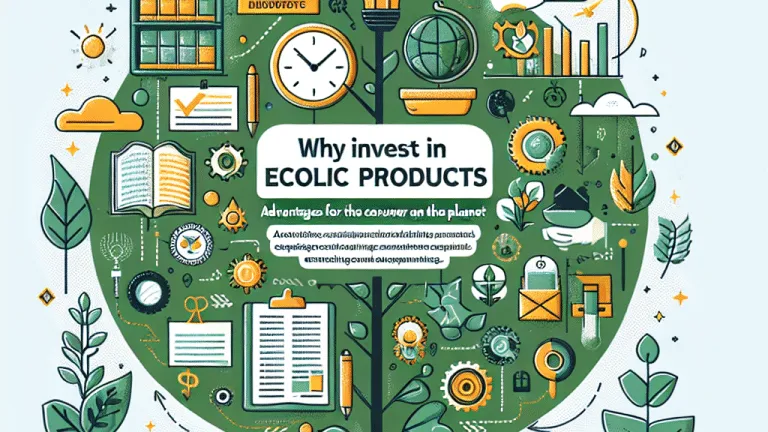 Por que Investir em Produtos Ecológicos: Vantagens para o Consumidor e para o Planeta