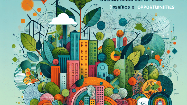 Sustentabilidade em 2024: desafios e oportunidades