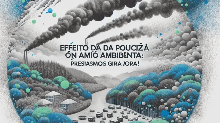 Efeitos da poluição do ar no meio ambiente: precisamos agir agora