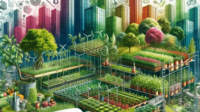 O papel da jardinagem e agricultura urbana na sustentabilidade urbana