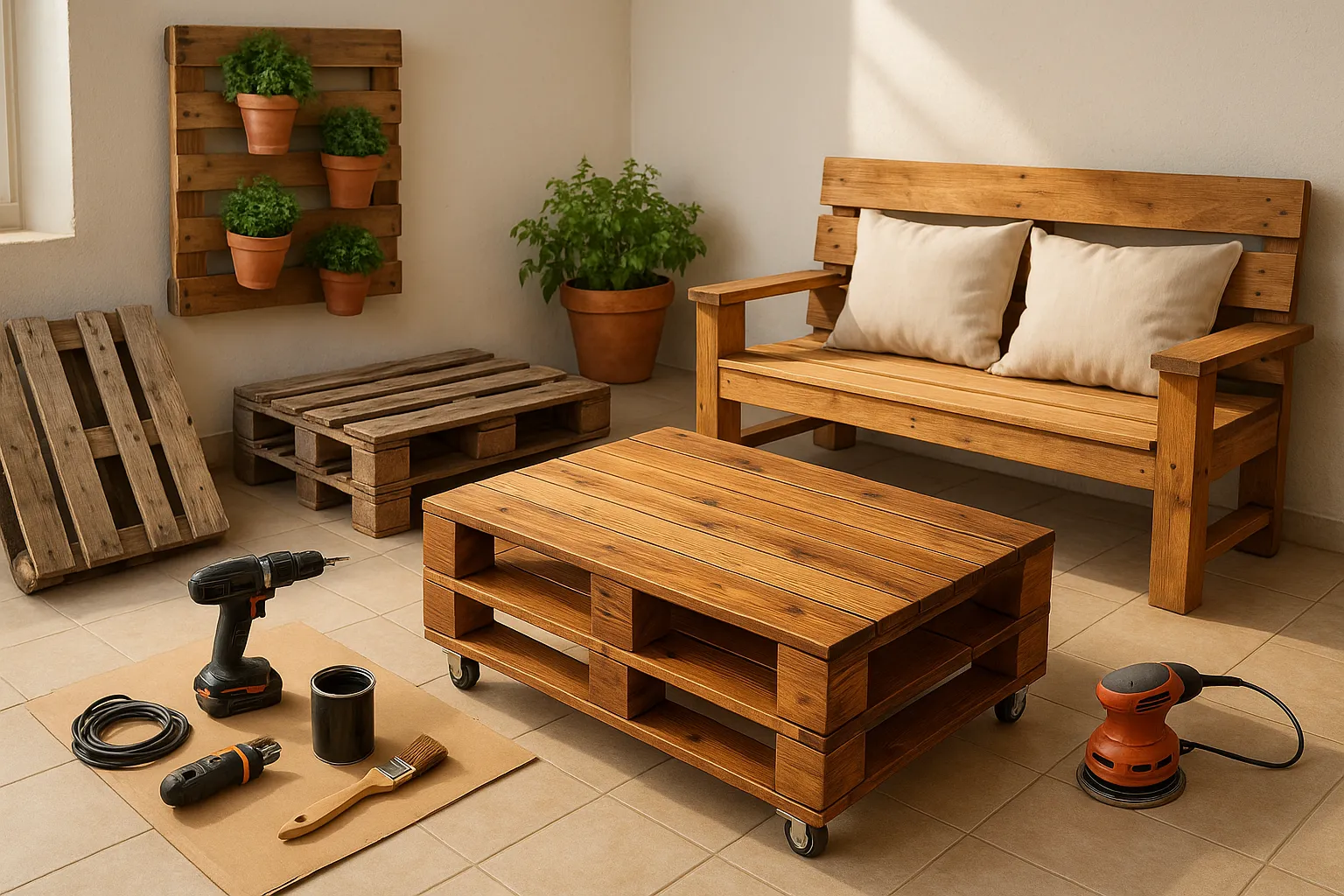 5 Creative Ways to Turn Trash into Treasure: The Ultimate Reuse Guide — 4. Furniture and Pallets: Large-Scale Reuse