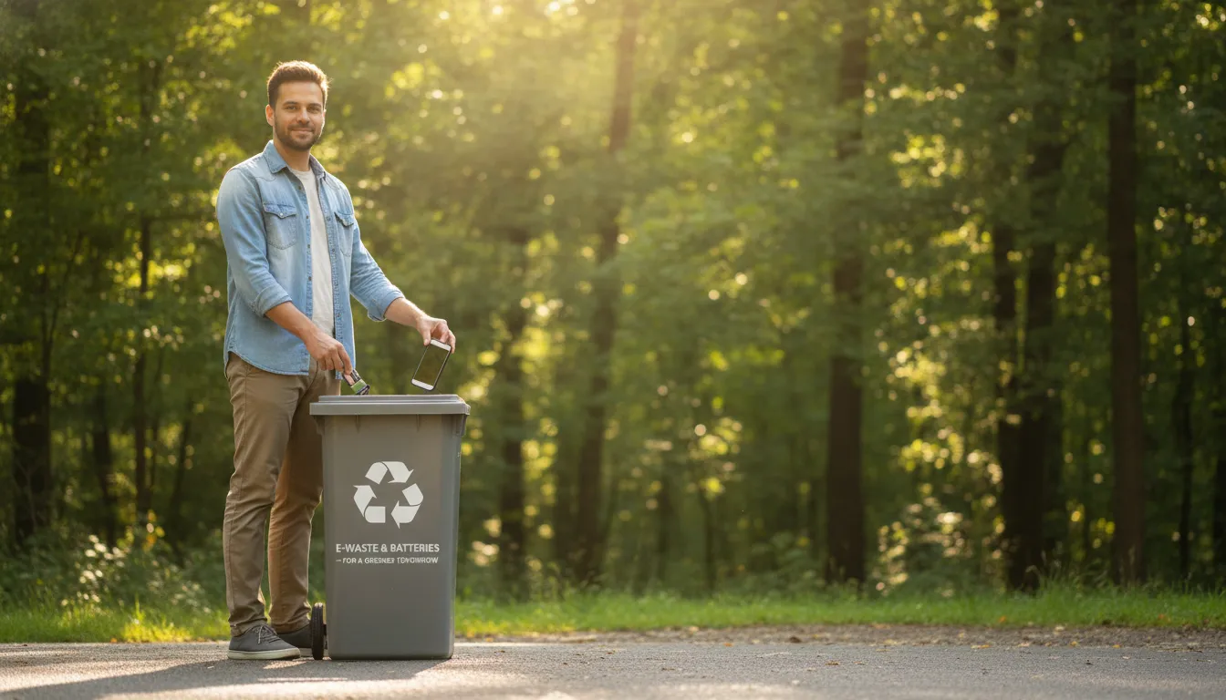 Dispose of batteries and electronics without harming the planet - Conclusion: your action matters and it's easier than it seems