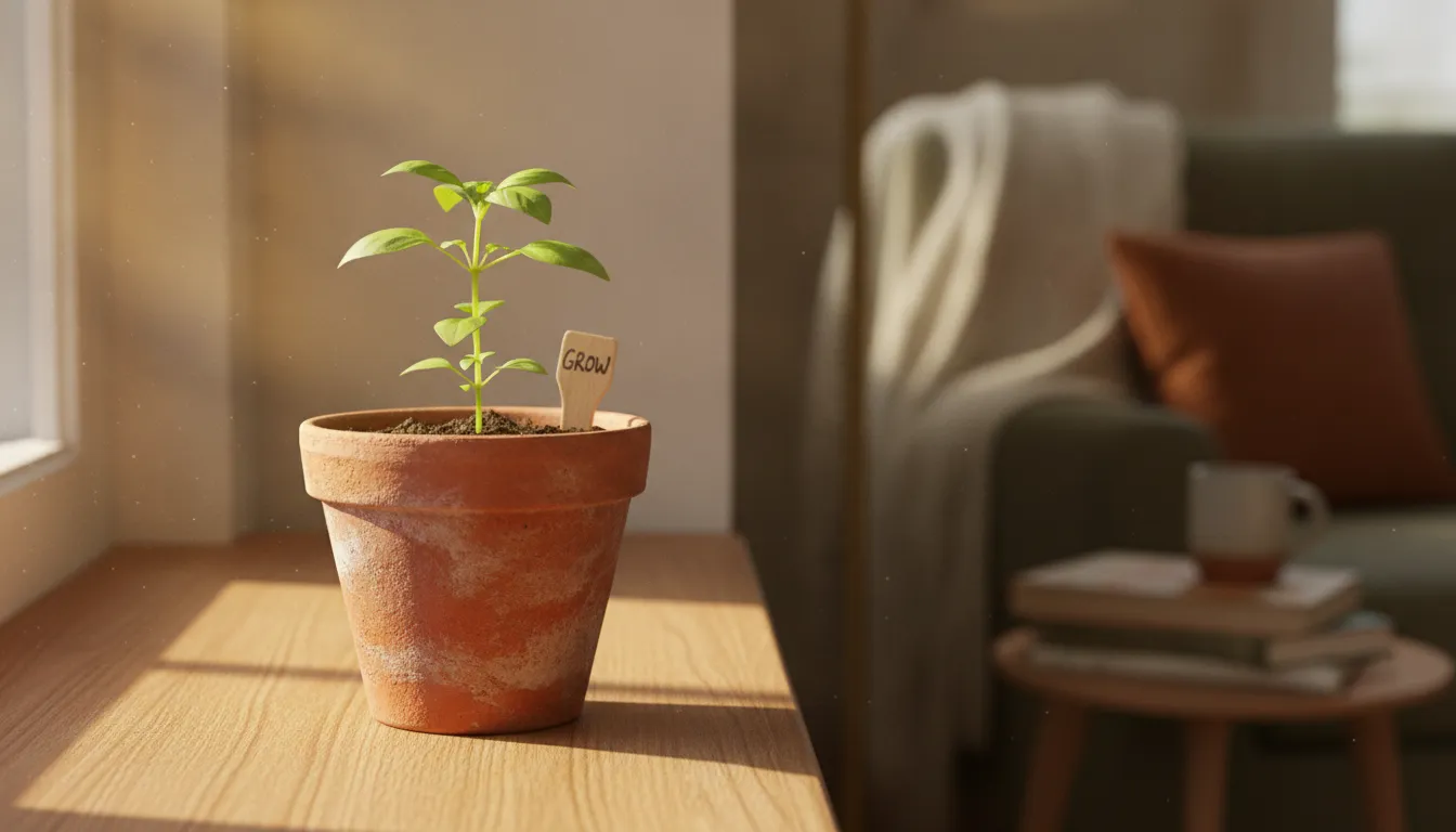 Guia para plantar em casa: dicas para iniciantes - Conclusão: Seu Jardim em Casa Começa com um Único Vaso