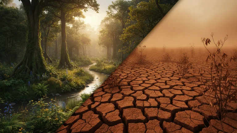 O que causa o aquecimento global em simples