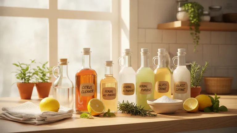 Produtos de limpeza ecológicos: faça em casa