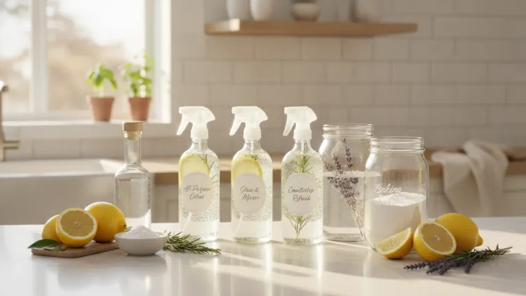 Receitas de Produtos de Limpeza Ecológicos Caseiros