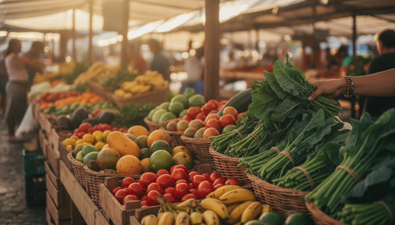 Alimentos da estação custam menos e fazem bem ao planeta - Comece pela próxima ida à feira
