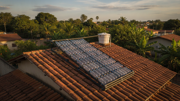 Aquecedor solar de baixo custo: como montar em casa