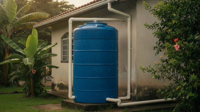 Captação de água da chuva: como o sistema funciona na prática