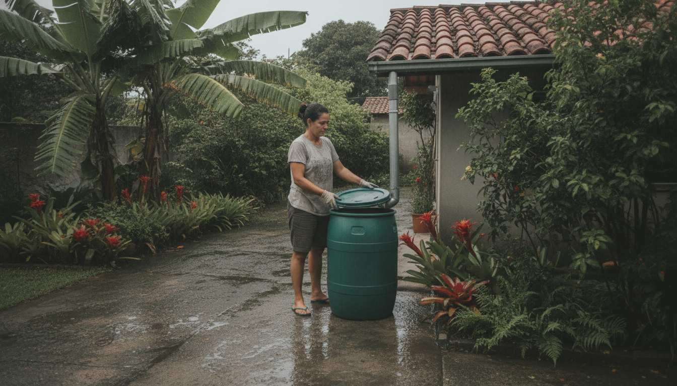 Captação de água da chuva: como o sistema funciona na prática - Um bom começo para esta semana