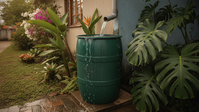 Como captar água da chuva em casa e reduzir gastos