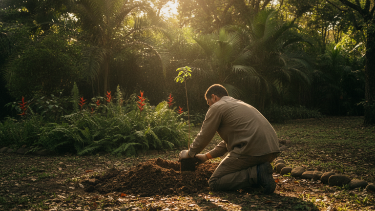 Como plantar uma árvore do jeito certo e ela sobreviver