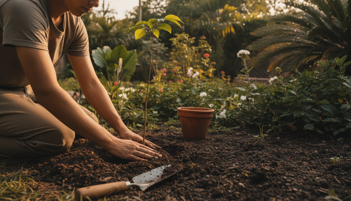 Como plantar uma árvore do jeito certo e ela sobreviver - Comece com uma árvore, hoje