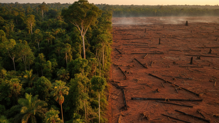 Desmatamento na Amazônia e o que ele muda no clima