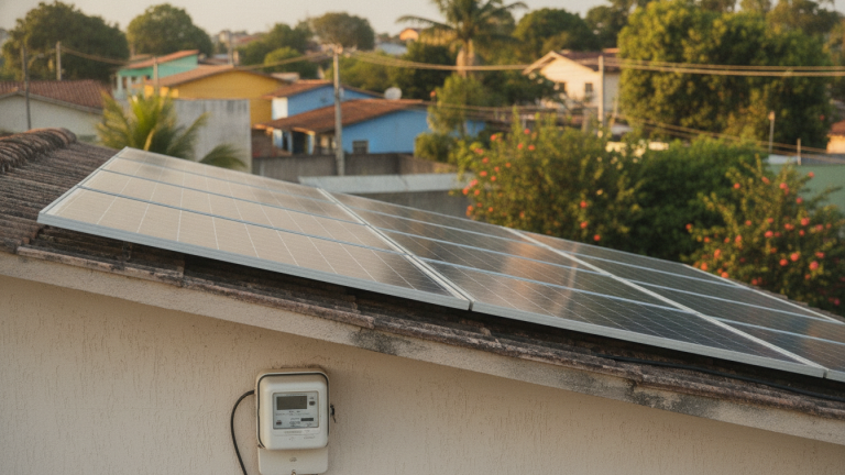 Energia solar pode cortar até 95% da sua conta de luz