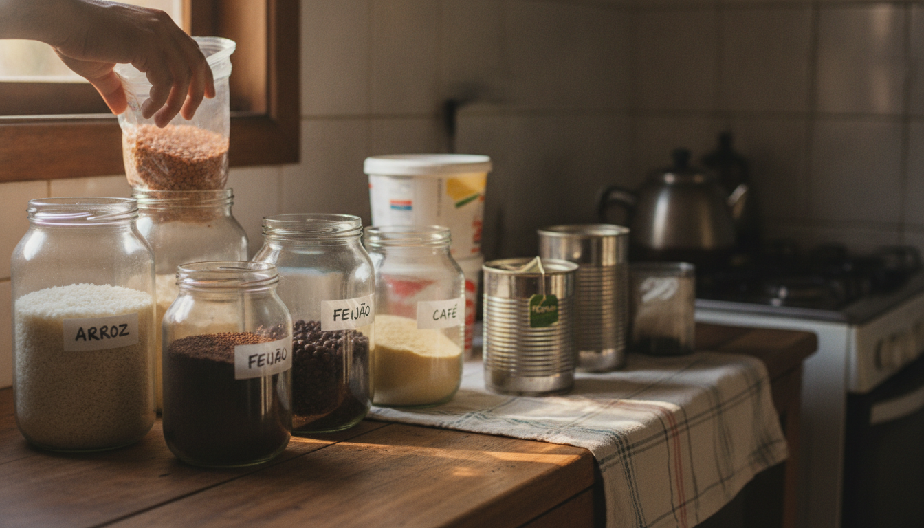 Reutilizar embalagens em casa é mais fácil do que parece - Comece hoje, com o que já tem na sua cozinha