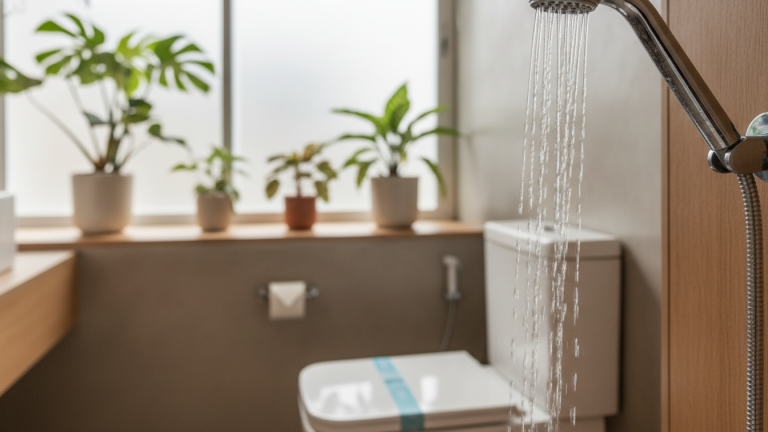 Como economizar água no banho e no vaso sanitário