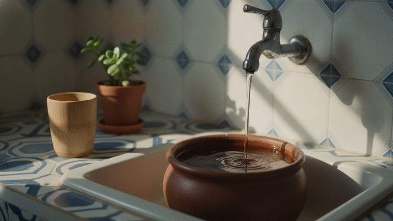 Economizar água em casa começa com pequenos hábitos diários