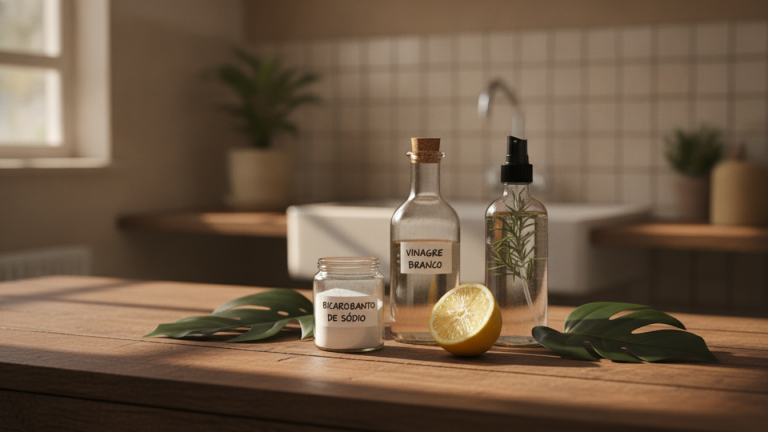 Produtos de limpeza caseiros que custam quase nada